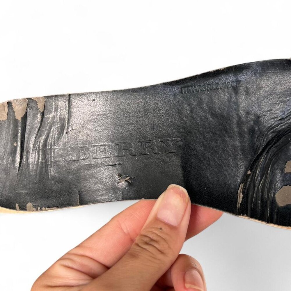 Burberry Pink Exploded Check Pattern Rainboots Si… - image 7